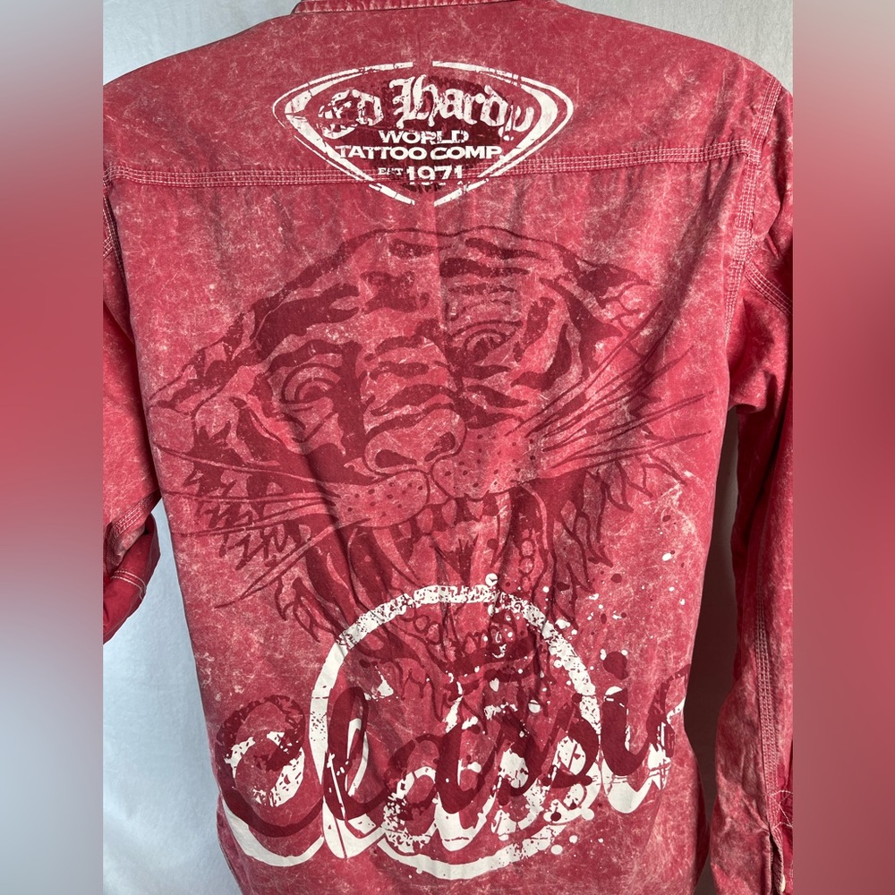 Ed Hardy Men’s Button Up